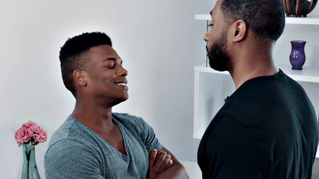 BBC nympho loves fucking black stud in anal hole