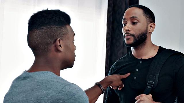 BBC nympho loves fucking black stud in anal hole