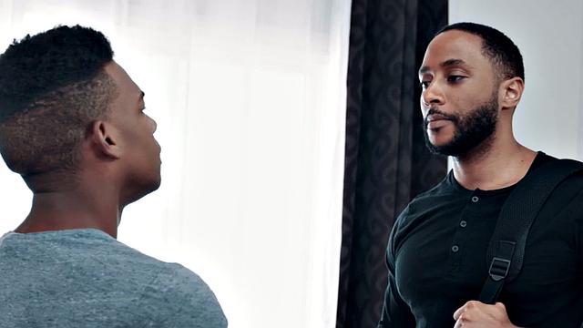 BBC nympho loves fucking black stud in anal hole