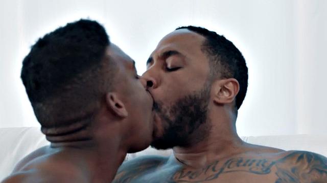 BBC nympho loves fucking black stud in anal hole