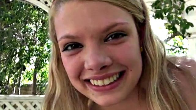 Naughty outdoor lesbo fun teens get dirty