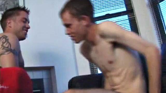 Str8 Boys Johnny and Nate Blowing Dick