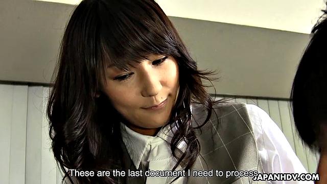 Lovely office lady is very friendly