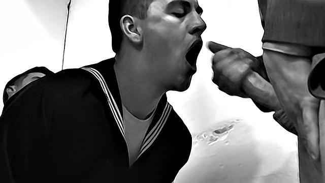 Young Seaman Gets His Load - Justim Beal, Josh Stone &amp;amp; Hans Berlin