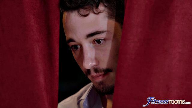 Voyeur fantasy DP threesome