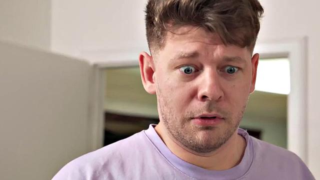 Stunning babes banged by hotel boss