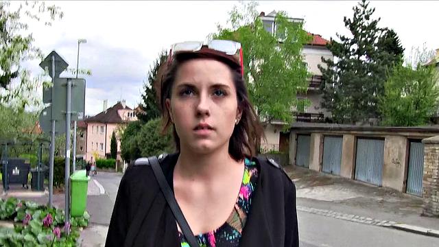 Student with big tits fucked in park