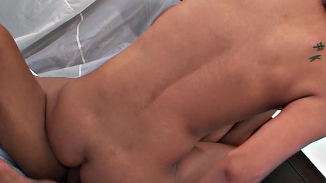 Weird Asian twinks enjoy pissing bareback anal sex at home