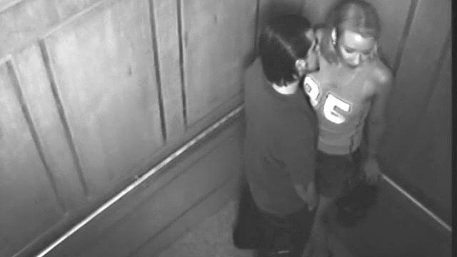 Elevator to pussy heaven rides dick