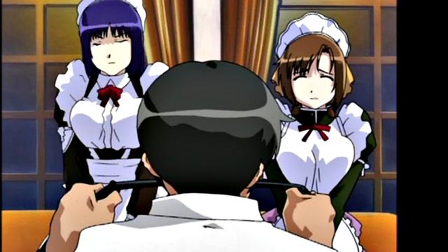 озлобленный хозяин жёстко связывает и трахает свою горничную