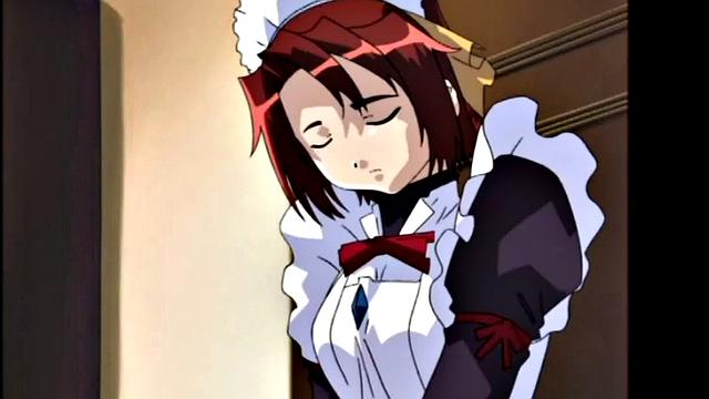 Master dominates and fucks his maid in a kinky BDSM session