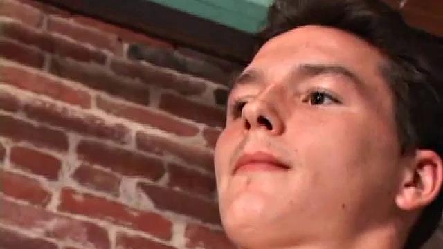martin lorenzo strokes his thick cock and moans for the camera