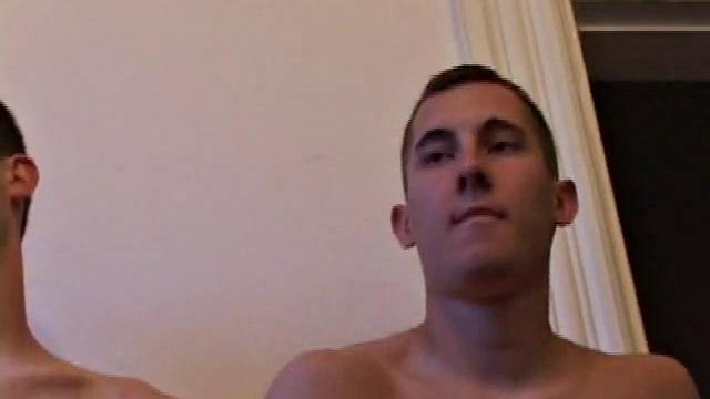 When Brennan Stark decided to watch a little porn and jerk off, he thought his buddy Kiefer Foxx wasn't gonna show up. So, you can imagine his surprise when he not only showed up, but sat down next to him to share the viewing fun.