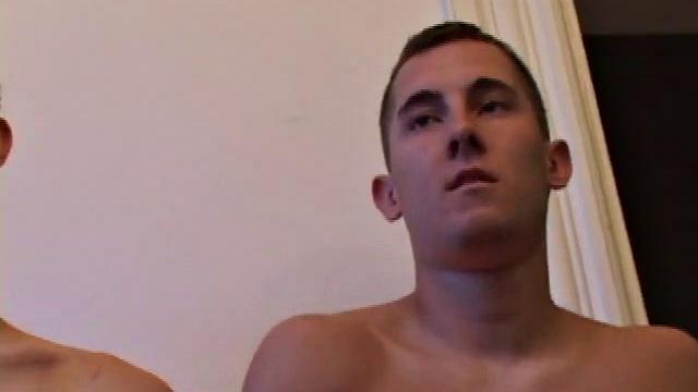 When Brennan Stark decided to watch a little porn and jerk off, he thought his buddy Kiefer Foxx wasn't gonna show up. So, you can imagine his surprise when he not only showed up, but sat down next to him to share the viewing fun.