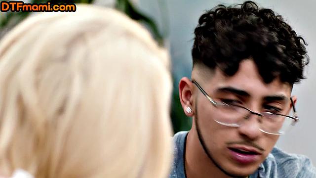 Fake busty MILF pussyfucked by stud