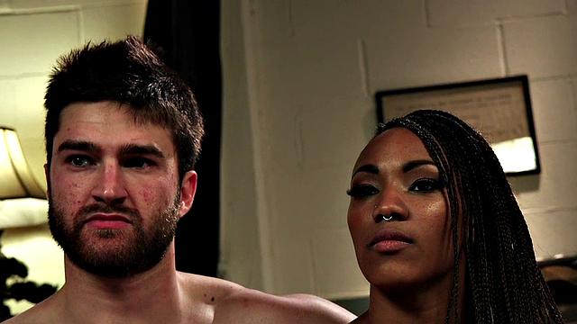 Black domina cuckolding worthless boyfriend with the doctor