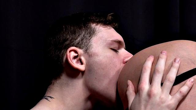 Breeding twink barebacks jock's asshole in jockstrap