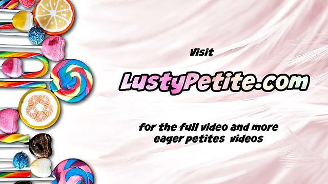 Petite babe doggystyled by lover