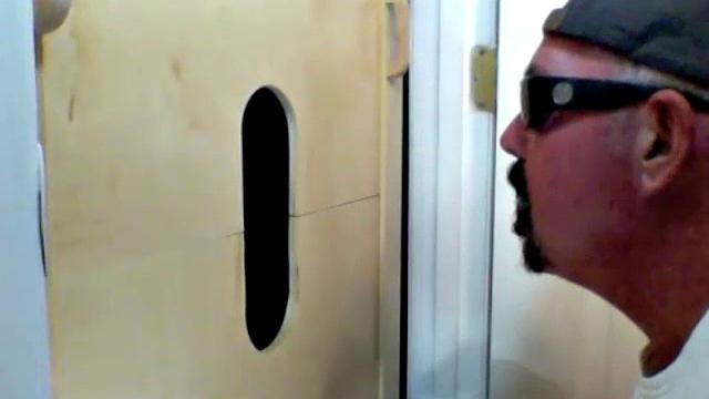 Gloryhole Suck Off and Ass
