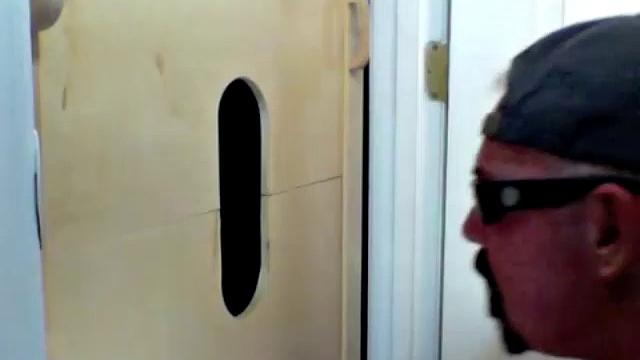 Gloryhole Suck Off and Ass