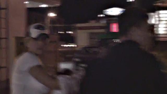 Amatur coed blonde sneaking around