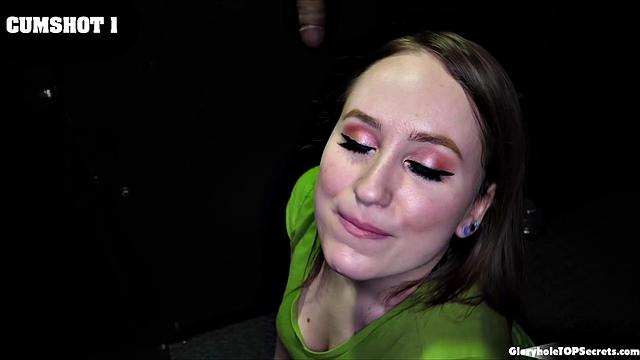 That's a lot of cum swallowing!