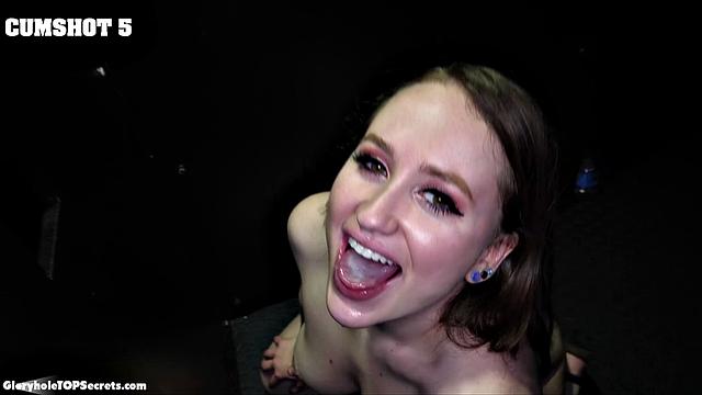 That's a lot of cum swallowing!