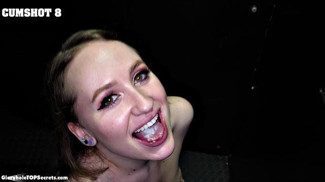 That's a lot of cum swallowing!