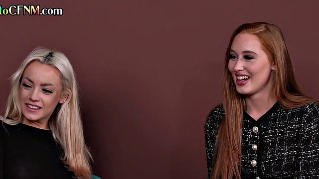 Office ladies jerking guy