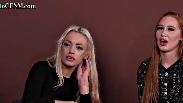 Office ladies jerking guy