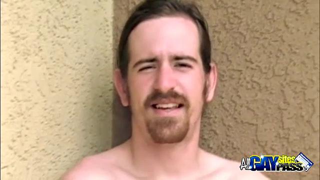 Horny Beefcake Tugging His Cock