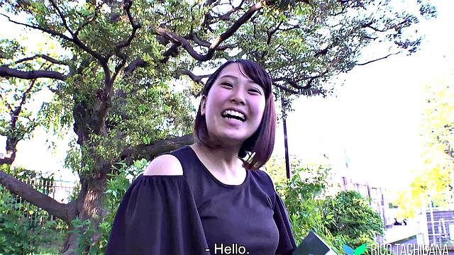 Rico Tachibana is impatient to have sex with us