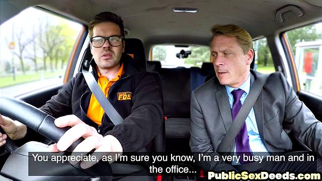 Busty student bounces on dick