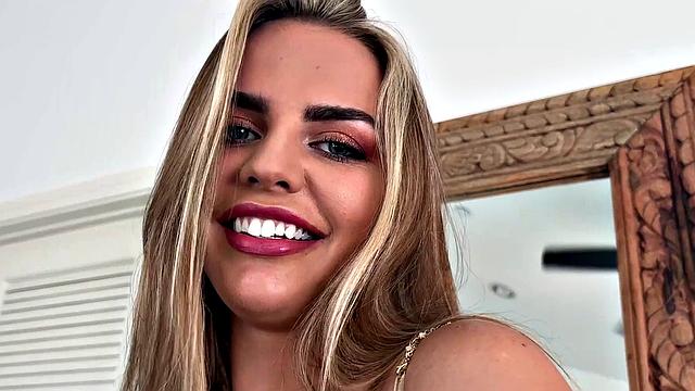 Bombshell Kate fantastic POV with Mick Blue