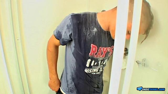 Soaked White Skater Boxers - Boomer Jacoby