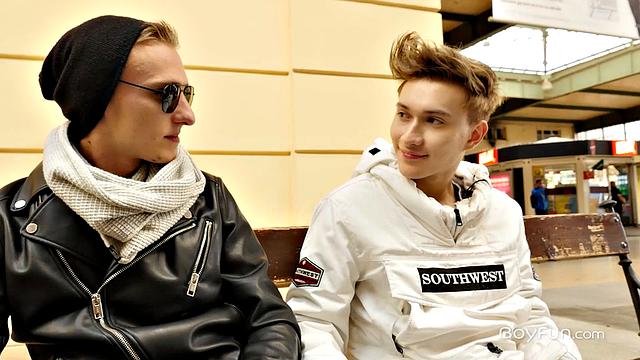 Oliver Morgenson with Angel Rivers