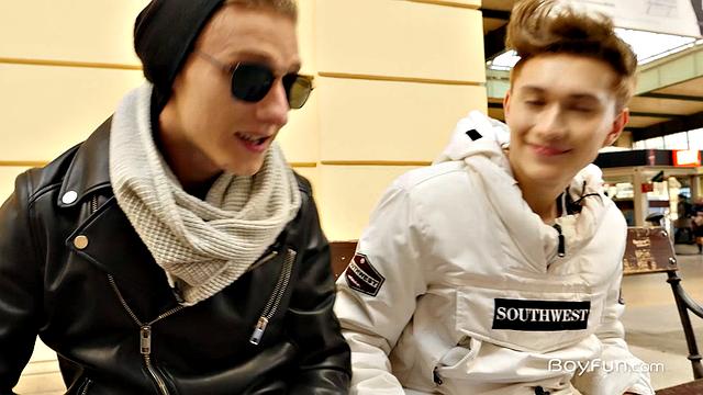 Oliver Morgenson with Angel Rivers