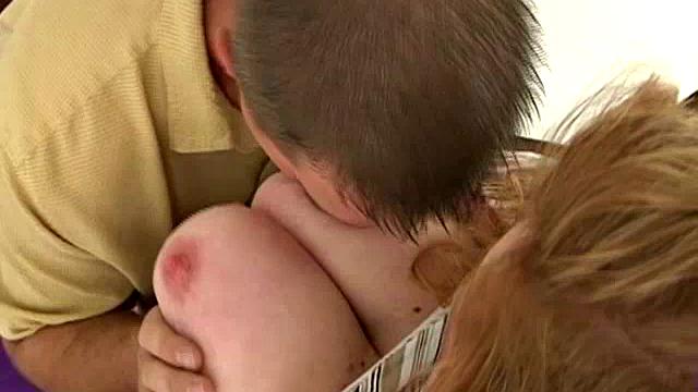 BBW Red Roze Unleashes Huge Tits