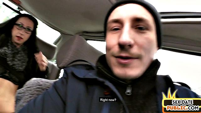 German amateur lady nailed outdoor by sex date guy