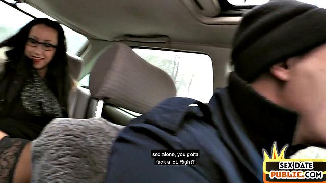 German amateur lady nailed outdoor by sex date guy