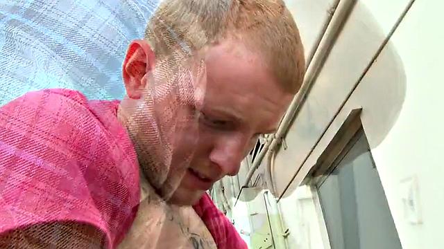 Pulled Nubian thug fucked outdoors in public place