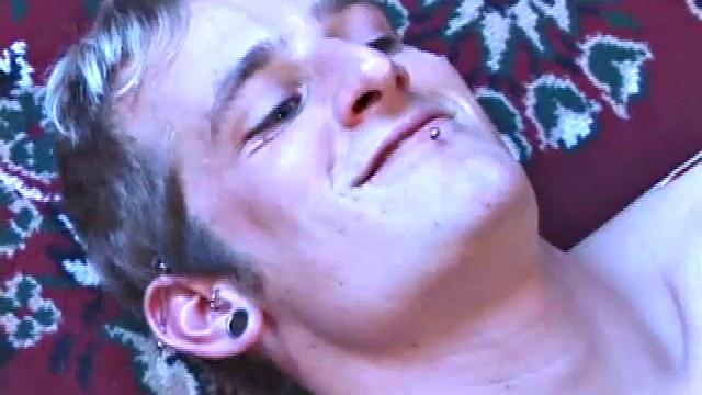 Torque sits on a sofa with Matthew Matters and starts to suck his. The boys 69 and trade blowjobs. Torque gets on all fours and Matthew slides deep inside. Torque loves it, and he grasps at the rug while his ass is getting fuckes hard.