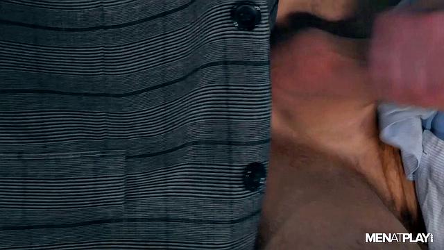 rugged mafiosi studs in sharp suits trade deep kisses and hard fucks in a high-stakes office encounter