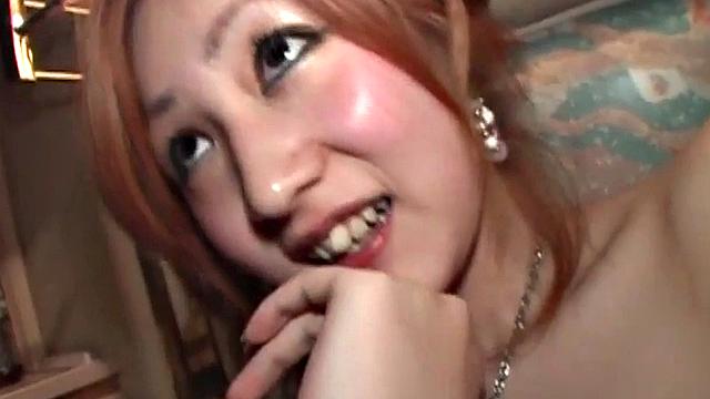 Pussy-toyed Japanese teen creampied