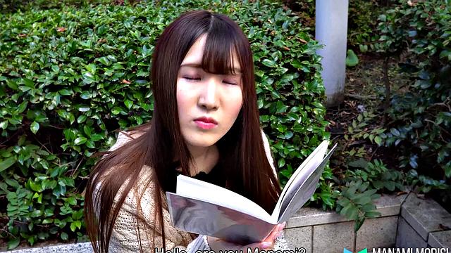 Manami Morishita is a cute girl who loves sex