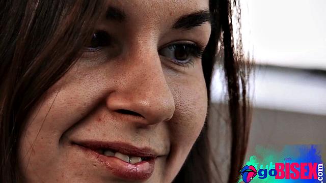 Amateur horny bae doggystyled in 3way