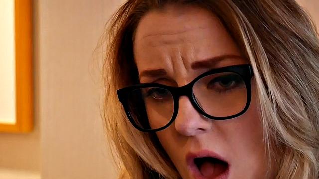 Busty IR anal MILF fucked by BBC be4 BJ 3some with babe