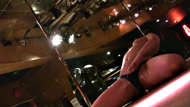 Ameara Hostess Dancing and Getting Nude