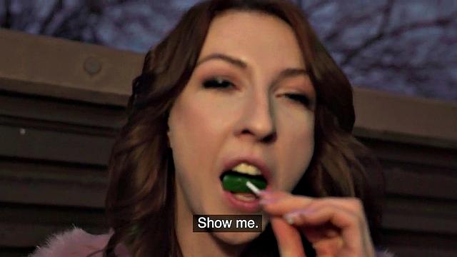 Amateur Czech babe fucked in bathroom for cash after casting