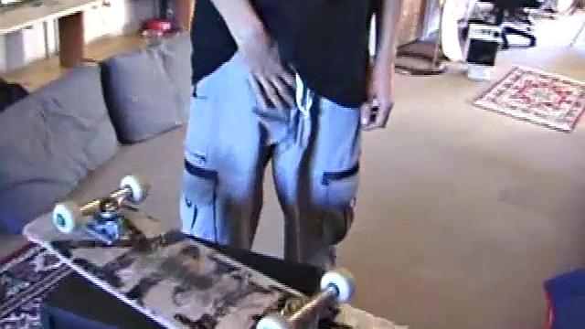 Skater Jayden Jerks Off